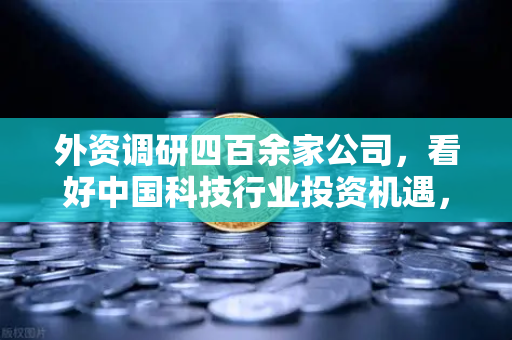 外资调研四百余家公司，看好中国科技行业投资机遇，Web3赛道受青睐