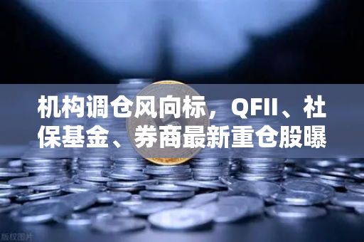 机构调仓风向标，QFII、社保基金、券商最新重仓股曝光，涉币概念股成隐形冠军