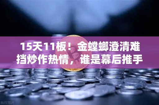 15天11板!金螳螂澄清难挡炒作热情,谁是幕后推手?游资手法深度解析-第1张图片-欧易交易所 15天11板!金螳螂澄清难挡炒作热情,谁是幕后推手?游资手法深度解析-第1张图片-欧易交易所